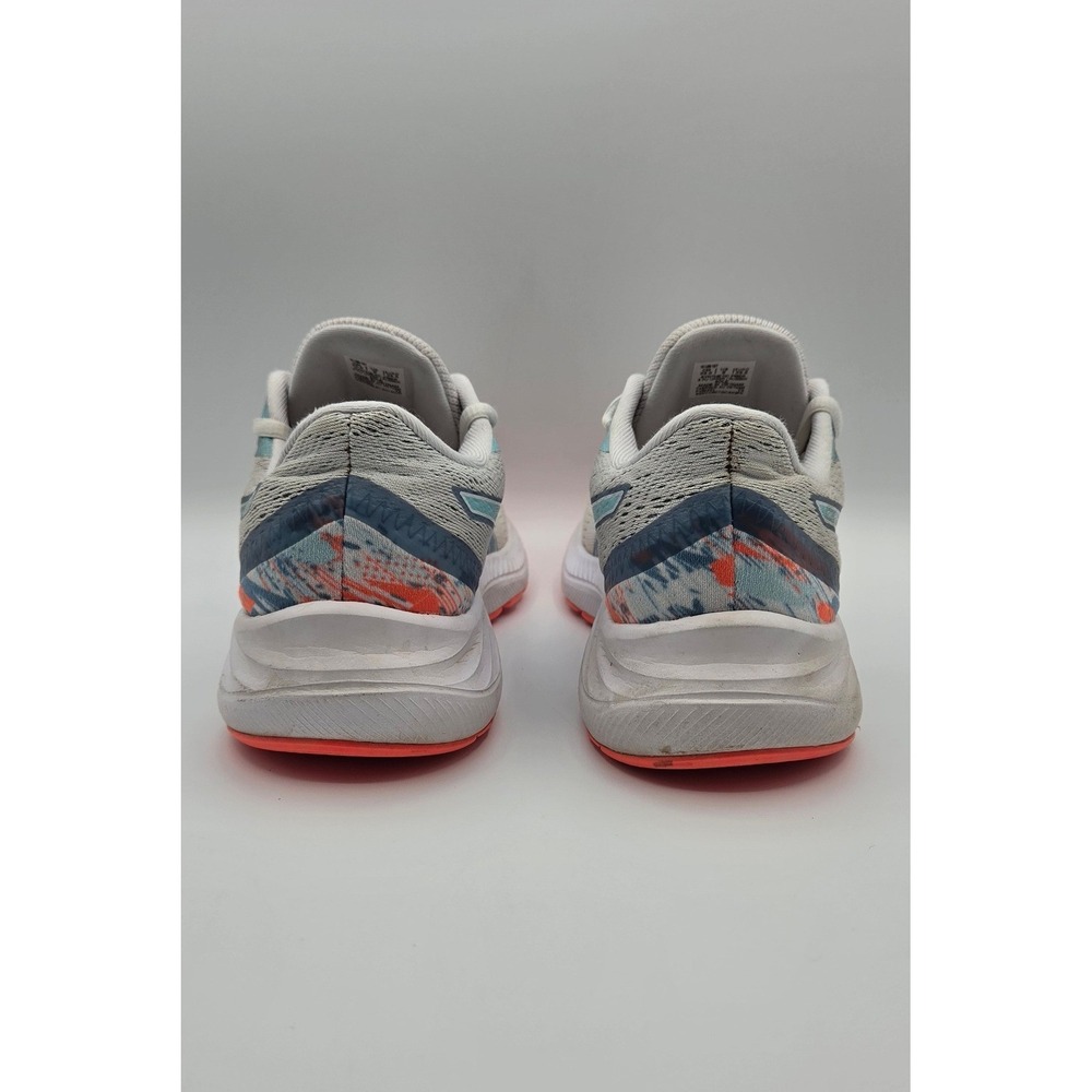 ASICS Gel-Excite 8 Women's Running Shoes 8 White Blue Coral Celebration 1012B157 - Picture 3 of 12